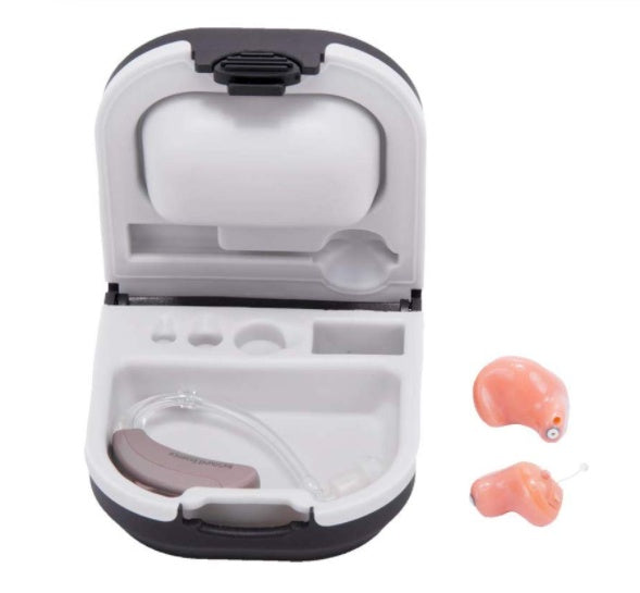 Hearing aid carrying case