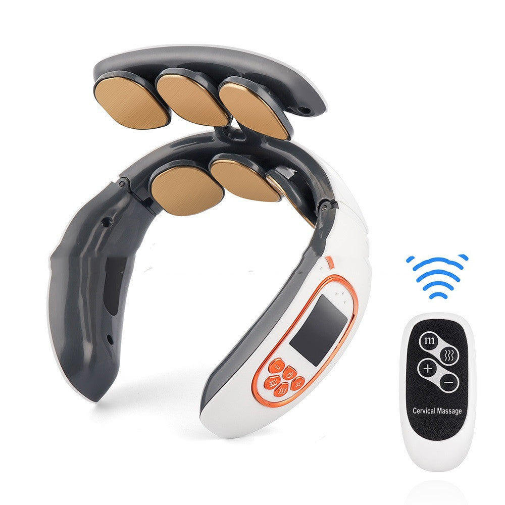 Simone Biles choice of Muscle Relaxation Massager Neck Protector 6 Heads Physiotherapy Shoulder And Neck Massager