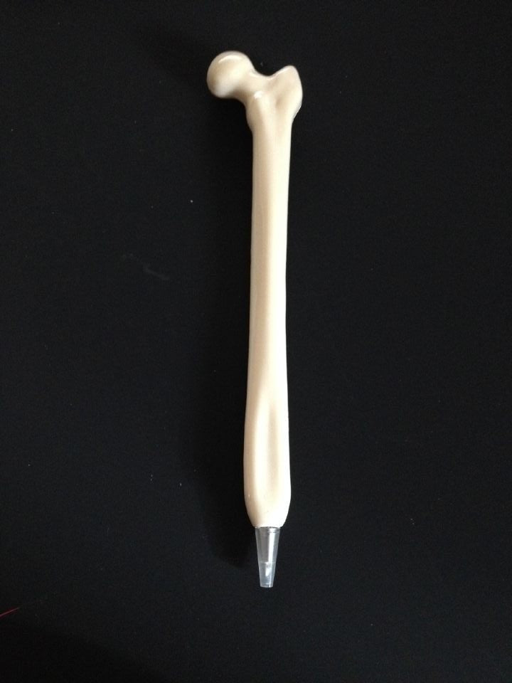 Creative New Exotic Office Supplies Bone Shape Ballpoint Pen
