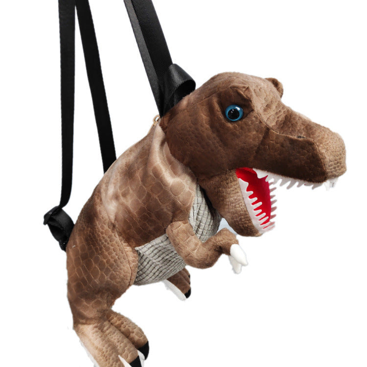Dinosaur Style Plush Trend Dinosaur Simulation Backpack