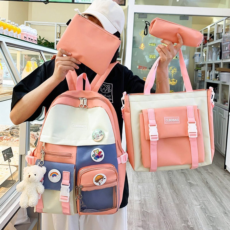 Junior High School Student Backpack Boys And Girls