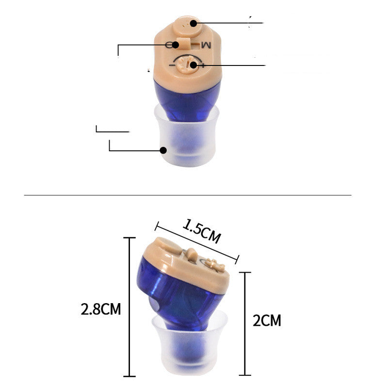 New Ear Canal Rechargeable Hearing Aid