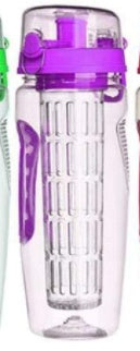 Plastic Sport Fruit Infuser Water Bottle