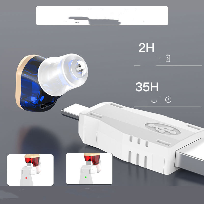 New Ear Canal Rechargeable Hearing Aid