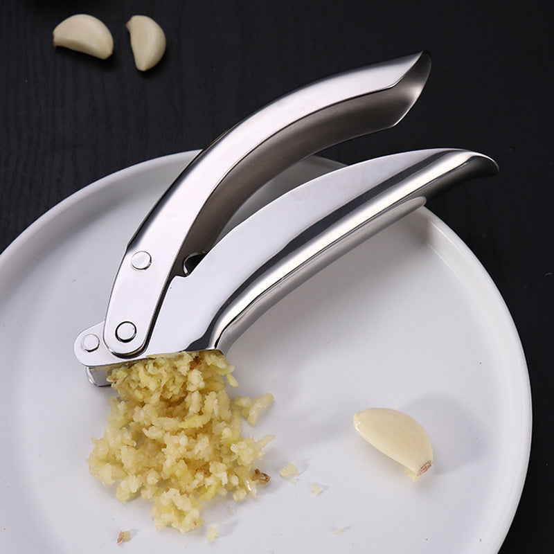 Stainless Steel Garlic Press