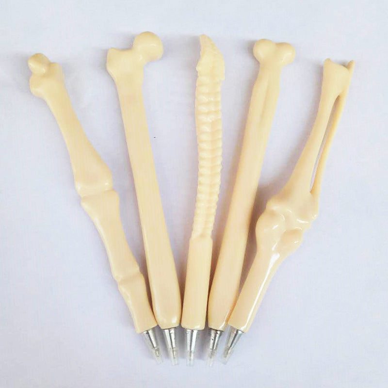 Creative New Exotic Office Supplies Bone Shape Ballpoint Pen
