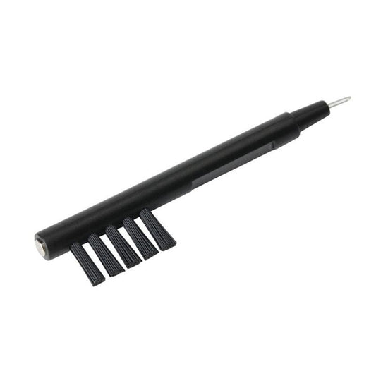 Hearing aid cleaning steel needle brush